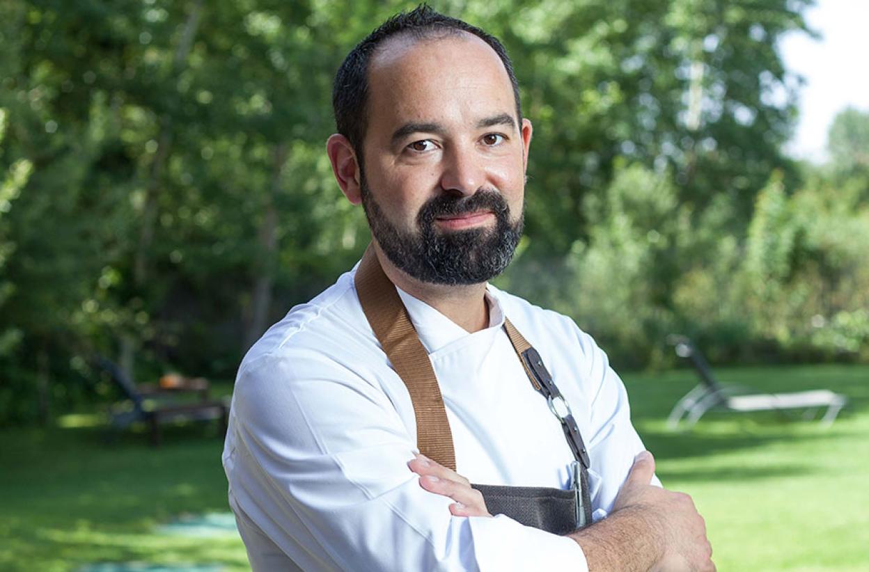 Samuel Moreno, director gastronómico y chef de Molino de Alcuneza.