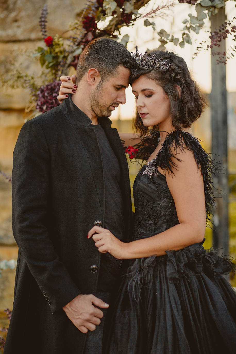 Fotos: La &#039;boda&#039; en Halloween de Emma y Gorka en La Galea: cuando los novios dan mucho miedo