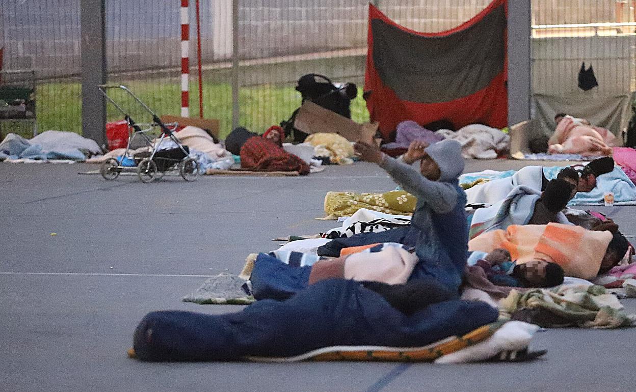 «No tienen otro sitio al que ir»