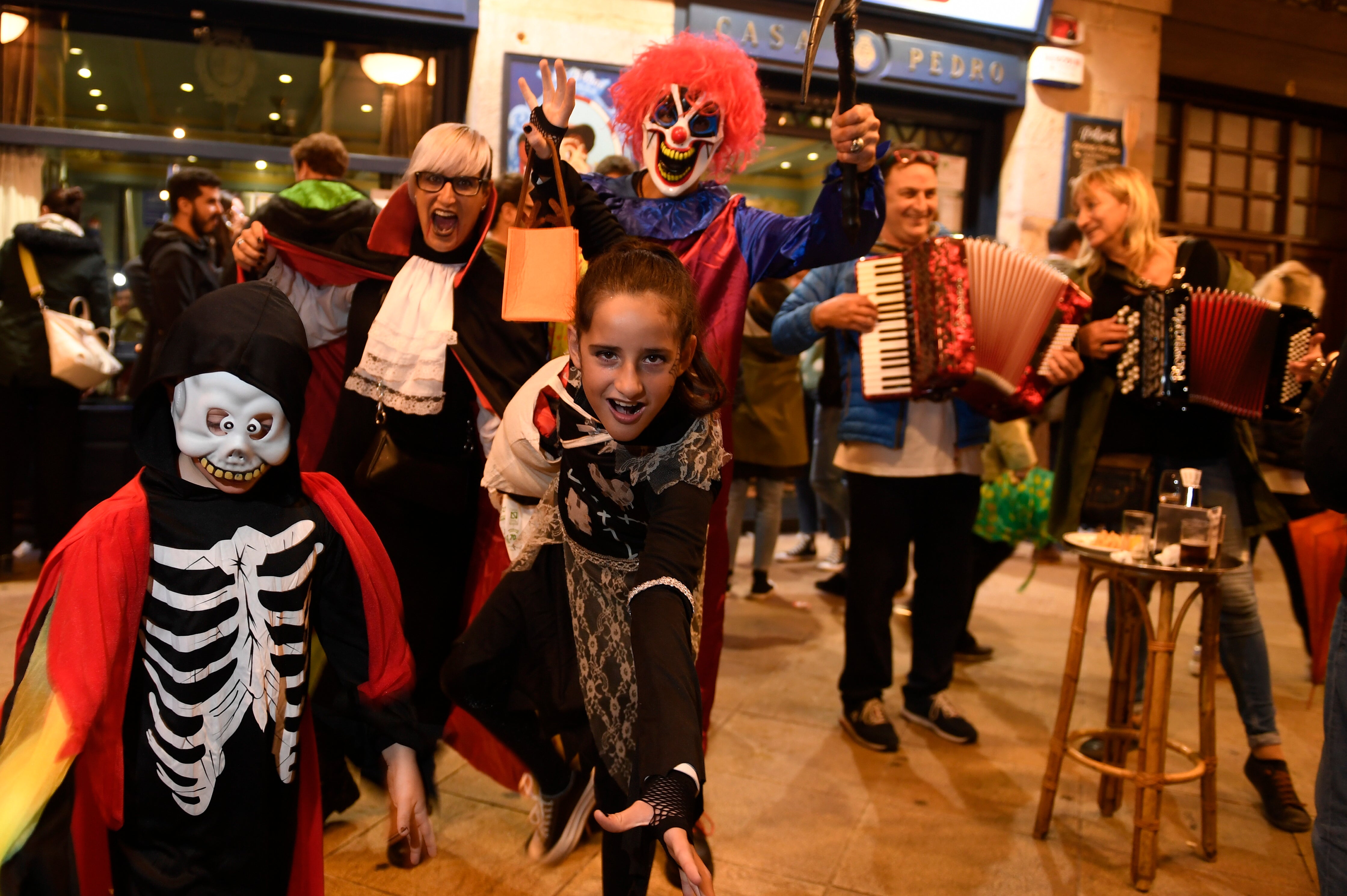 Fotos: Los más pequeños disfrutan de Halloween