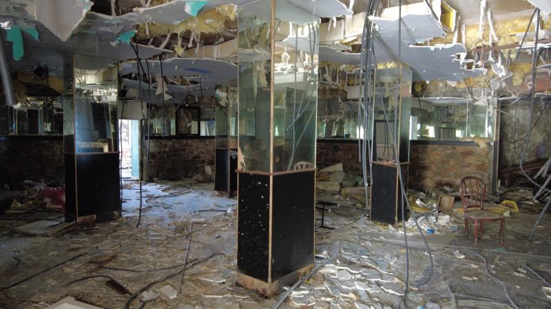 Fotos: Dentro del Miramar, el restaurante fantasma de Artxanda