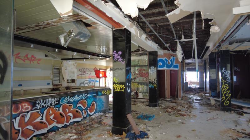 Fotos: Dentro del Miramar, el restaurante fantasma de Artxanda