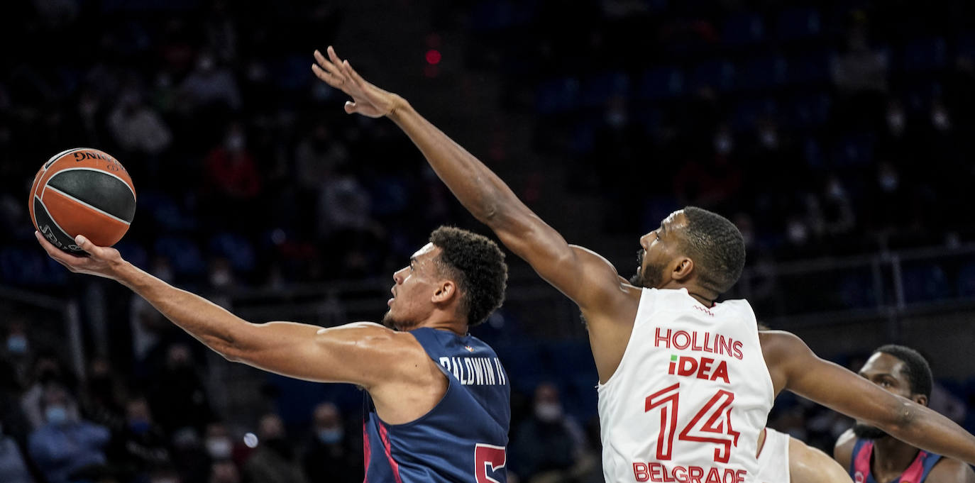 El Baskonia recibe al Estrella Roja en el Buesa Arena.