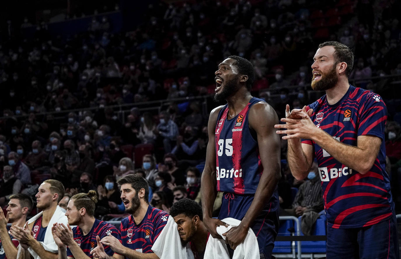 El Baskonia recibe al Estrella Roja en el Buesa Arena.