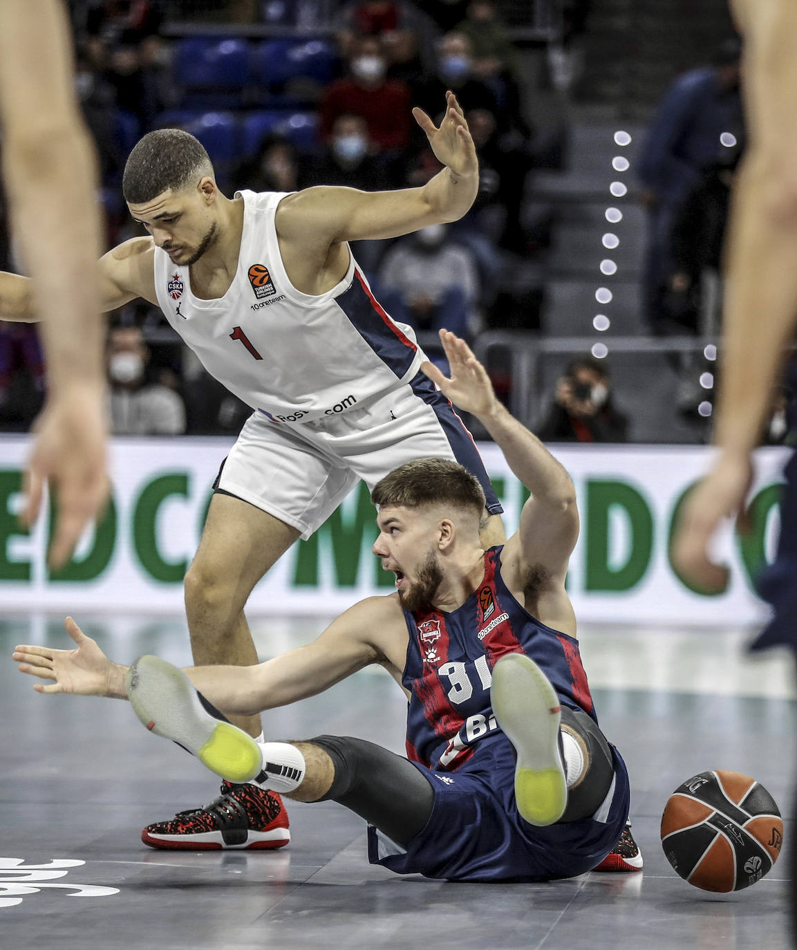 Fotos: Las mejores imágenes del Baskonia - CSKA Moscú