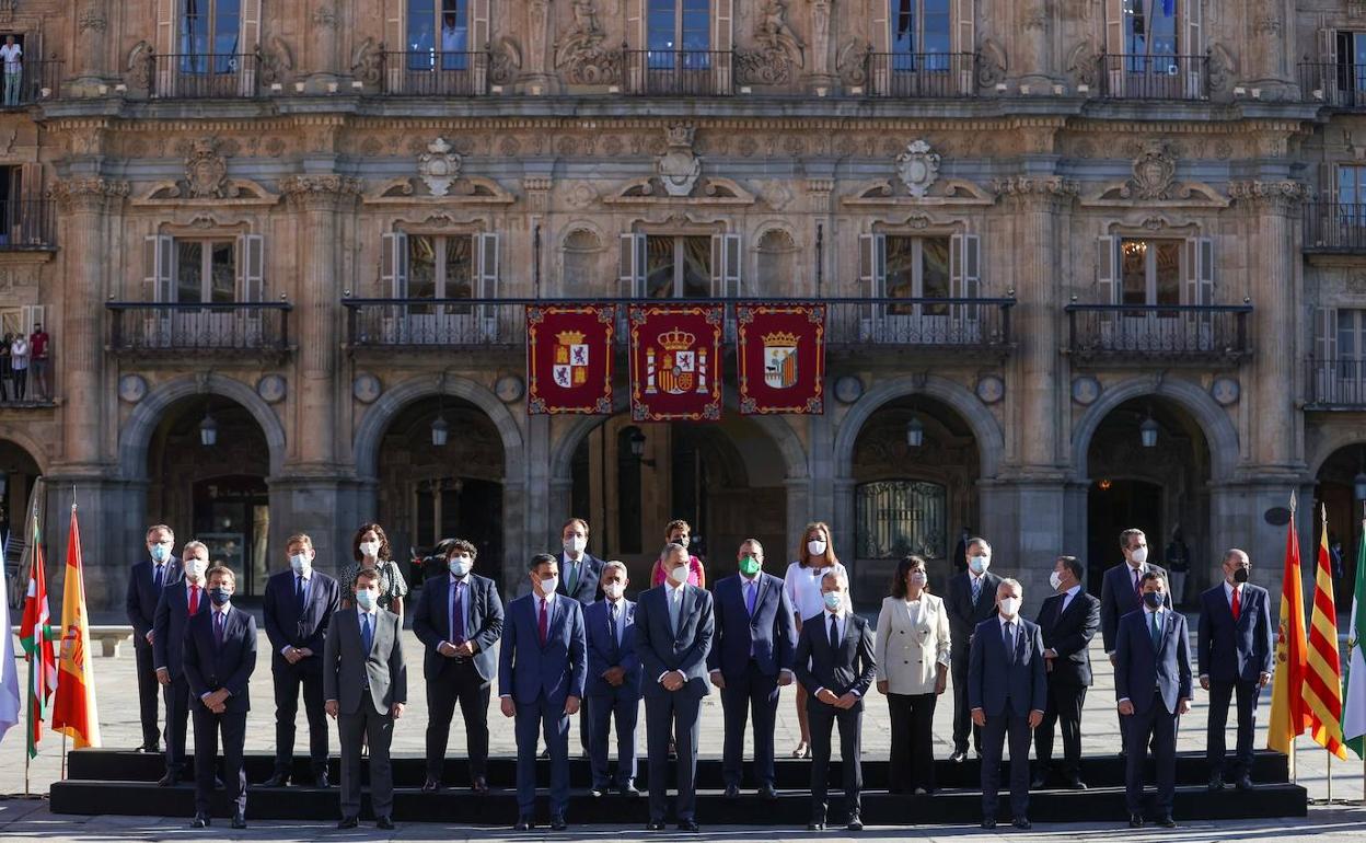 La última Conferencia de Presidentes tuvo lugar en julio en Salamanca. Urkullu anunció su presencia en el último momento
