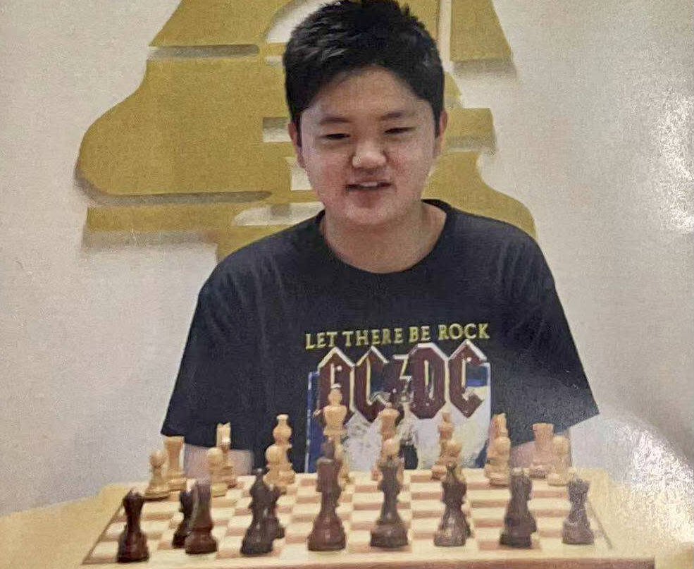 Xing Yi Chen cursa estudios este año en Bélgica. El ajedrez es una de sus pasiones.