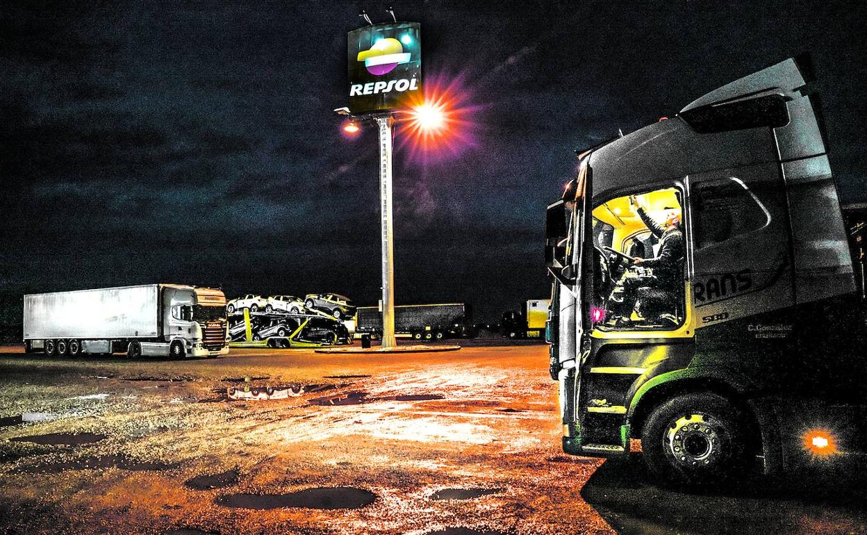 «A un compañero le han robado 340 litros de gasóleo al parar en Lleida»