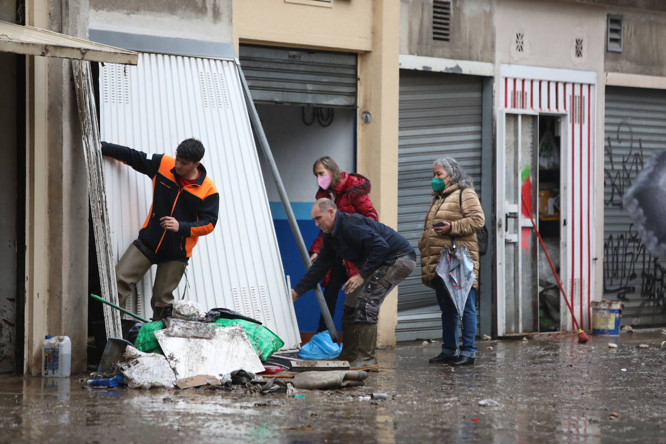 Fotos: Las inundaciones en Basauri, en imágenes