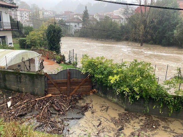 Inundaciones en Alonsotegi.