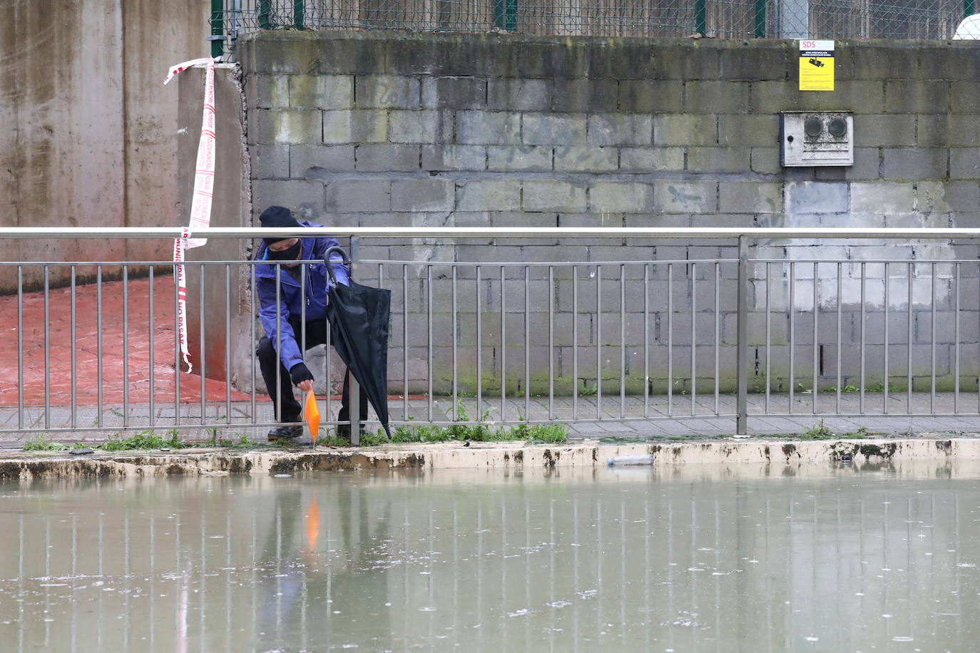 Fotos: Las inundaciones en Zorroza, en imágenes