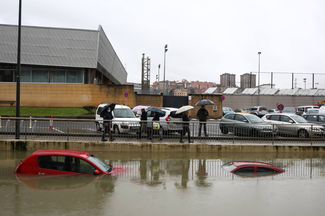 Fotos: Las inundaciones en Zorroza, en imágenes