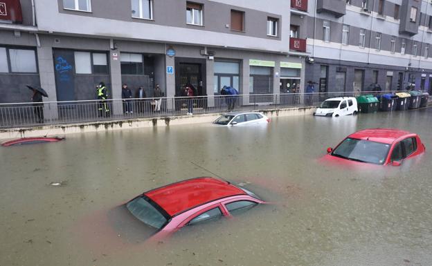 El temporal deja 200 litros por metro cuadrado y satura el Cadagua y el Nervión