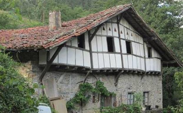 Caserío Gezalabekoa, de Zeberio, donde pudo residir la niña Katalintxe.