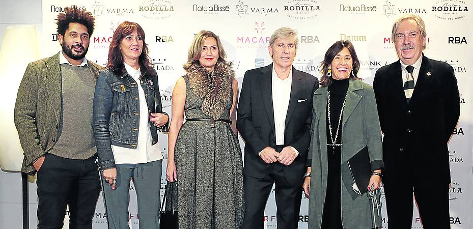 Thibault Paoulou, Ana Roquero, Amaia Zapirain, Toti Loitegi, Macarena Bergareche y Fernando Barrio.