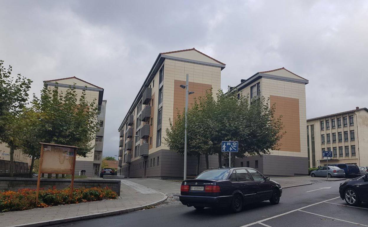 El barrio de San José en Amurrio, emprendió hace años un proyecto de regeneración de sus viviendas. 