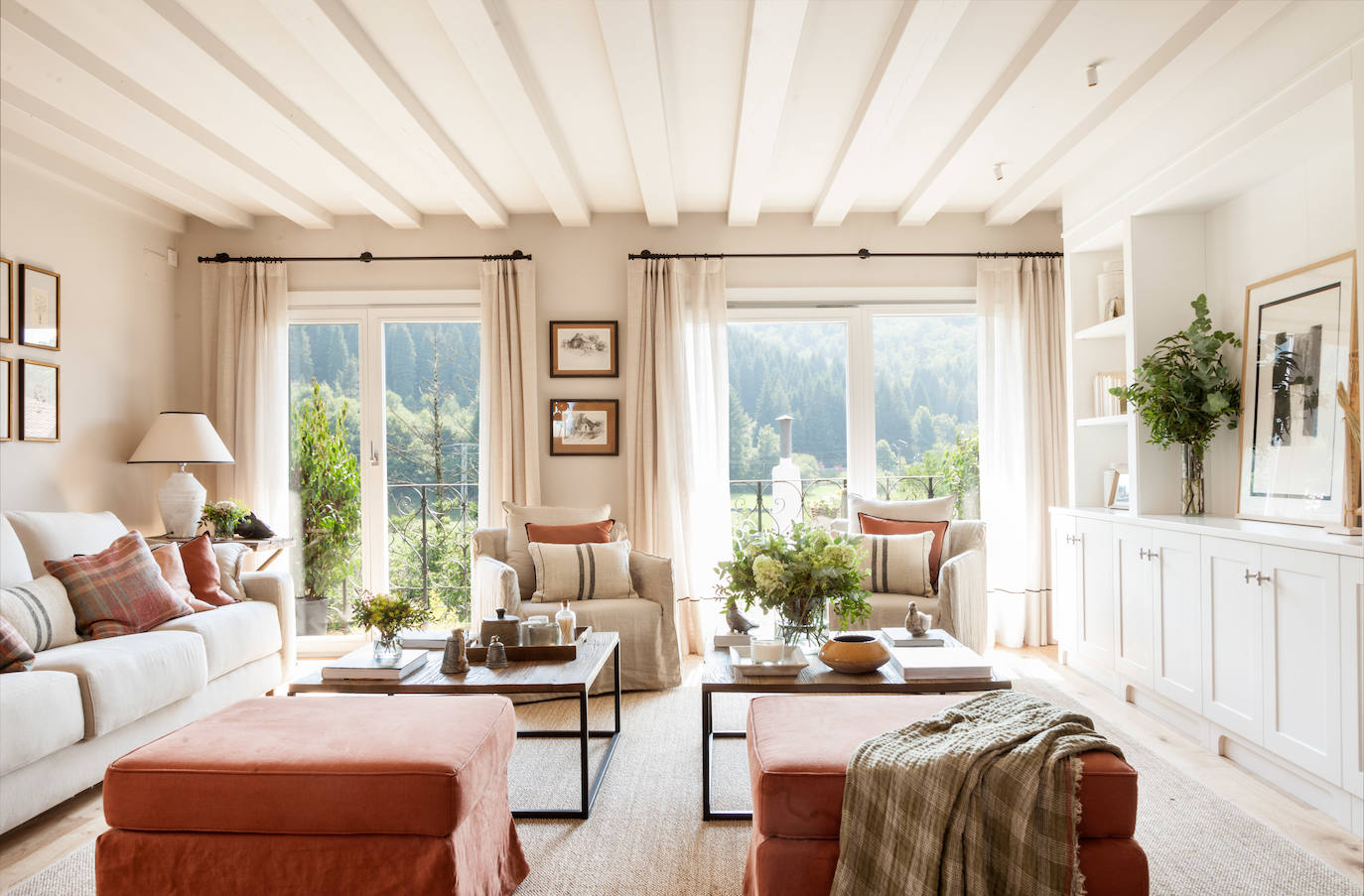 Fotos: La sorprendente reforma de una casa del siglo XVIII en Bizkaia: con patio interior y ático independiente