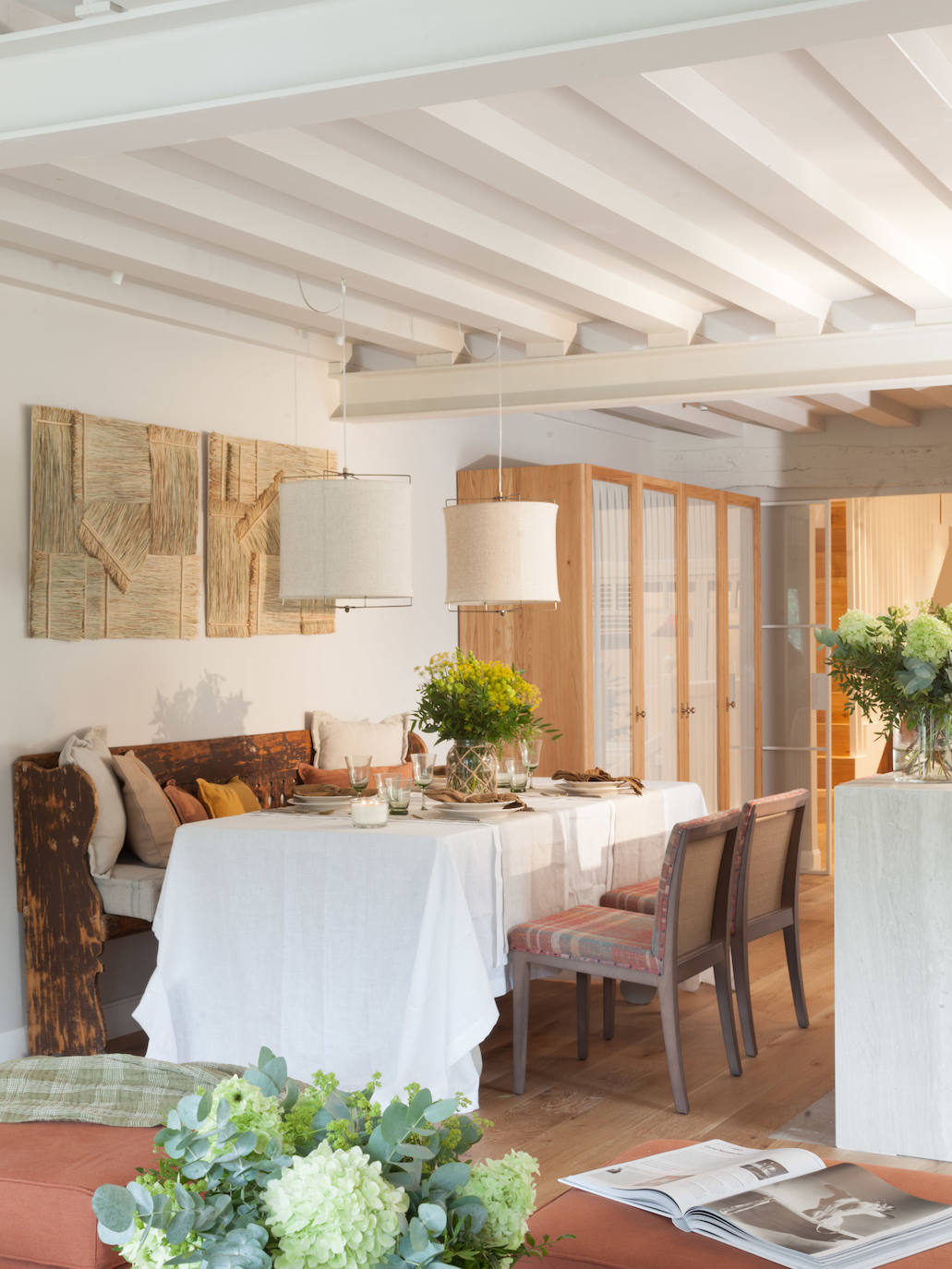 Fotos: La sorprendente reforma de una casa del siglo XVIII en Bizkaia: con patio interior y ático independiente