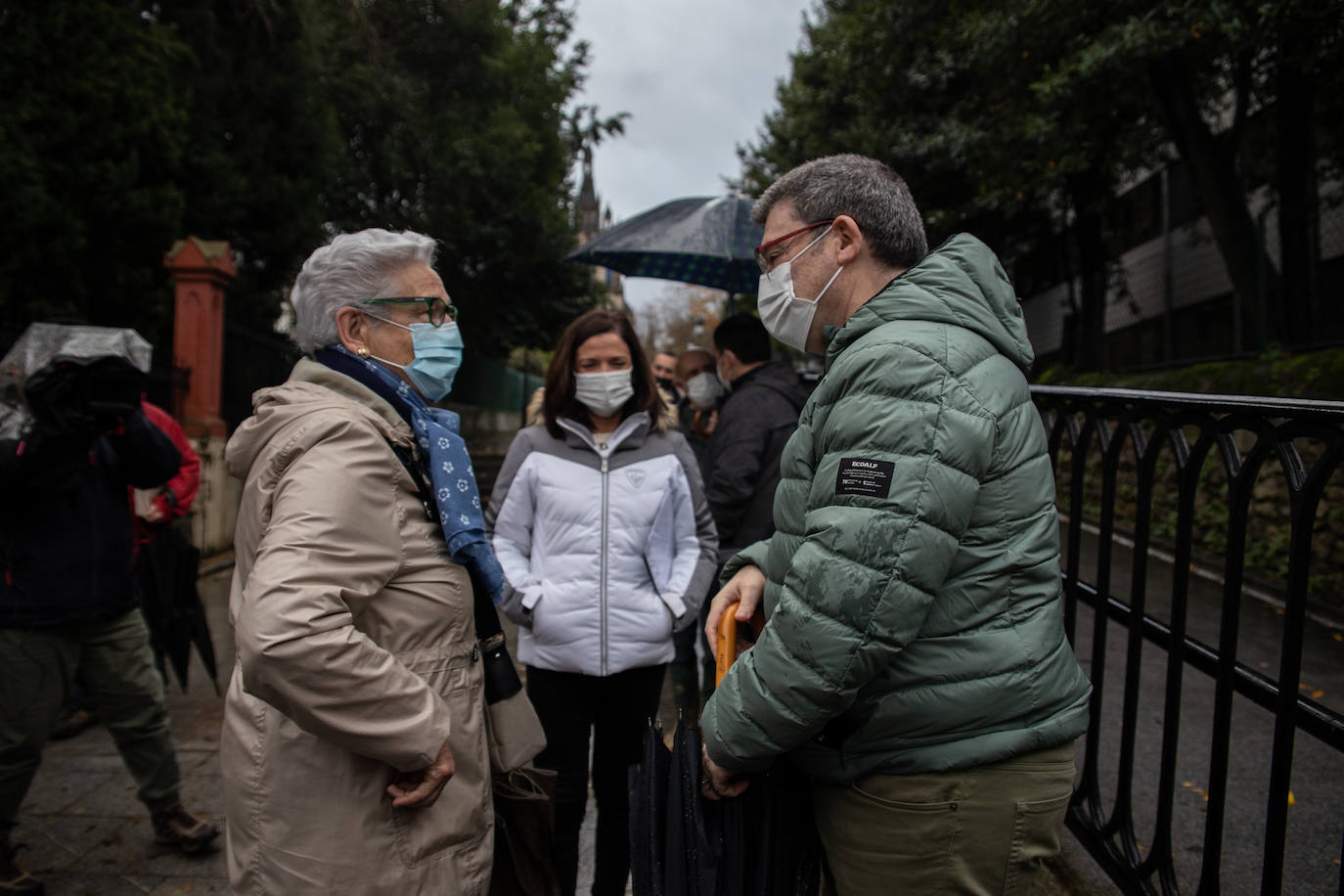 Fotos: Comienza la exhumación de 60 víctimas de la Guerra Civil en el cementerio de Begoña