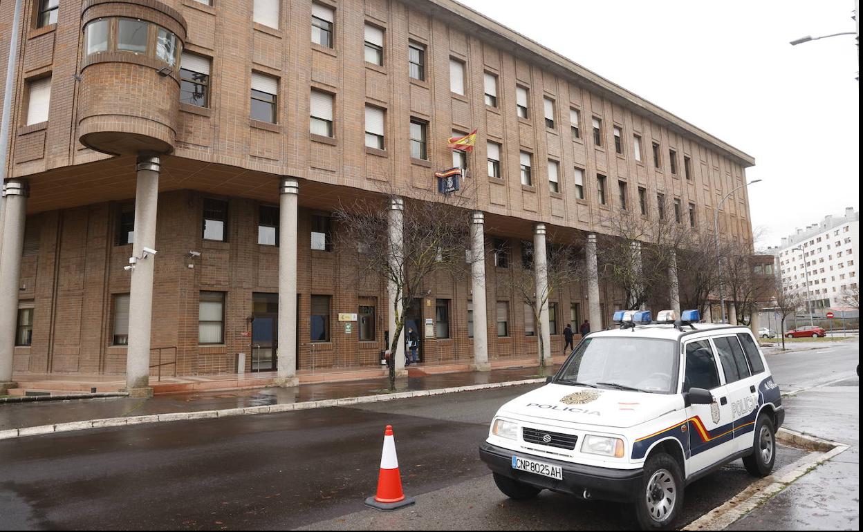 Comisaría de la Policía Nacional en la calle Oñati, en Betoño. 