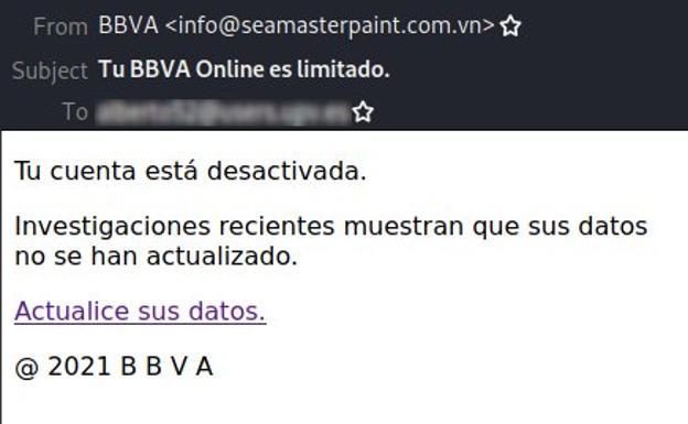 Aluvión de estafas a los clientes de BBVA