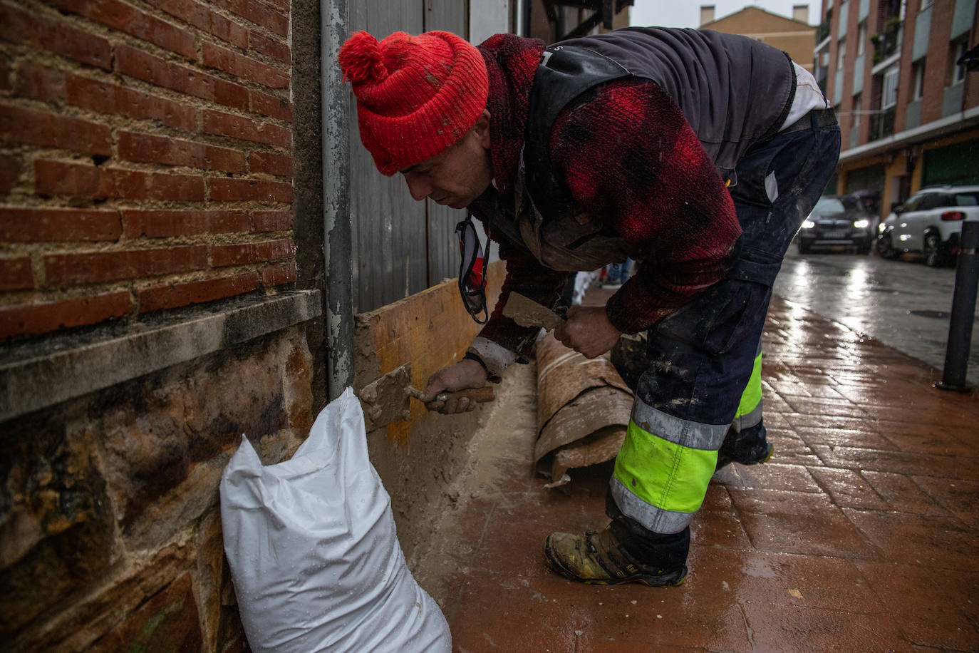 Fotos: Sodupe se autoprotege de las crecidas del río Herrerías