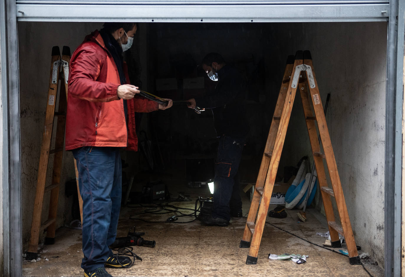 Fotos: Sodupe se autoprotege de las crecidas del río Herrerías