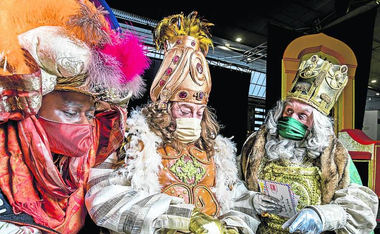 Imagen de los Reyes Magos en una recepción anterior.