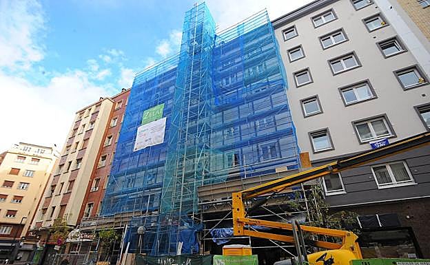 Trabajos de rehabilitación en viviendas. 