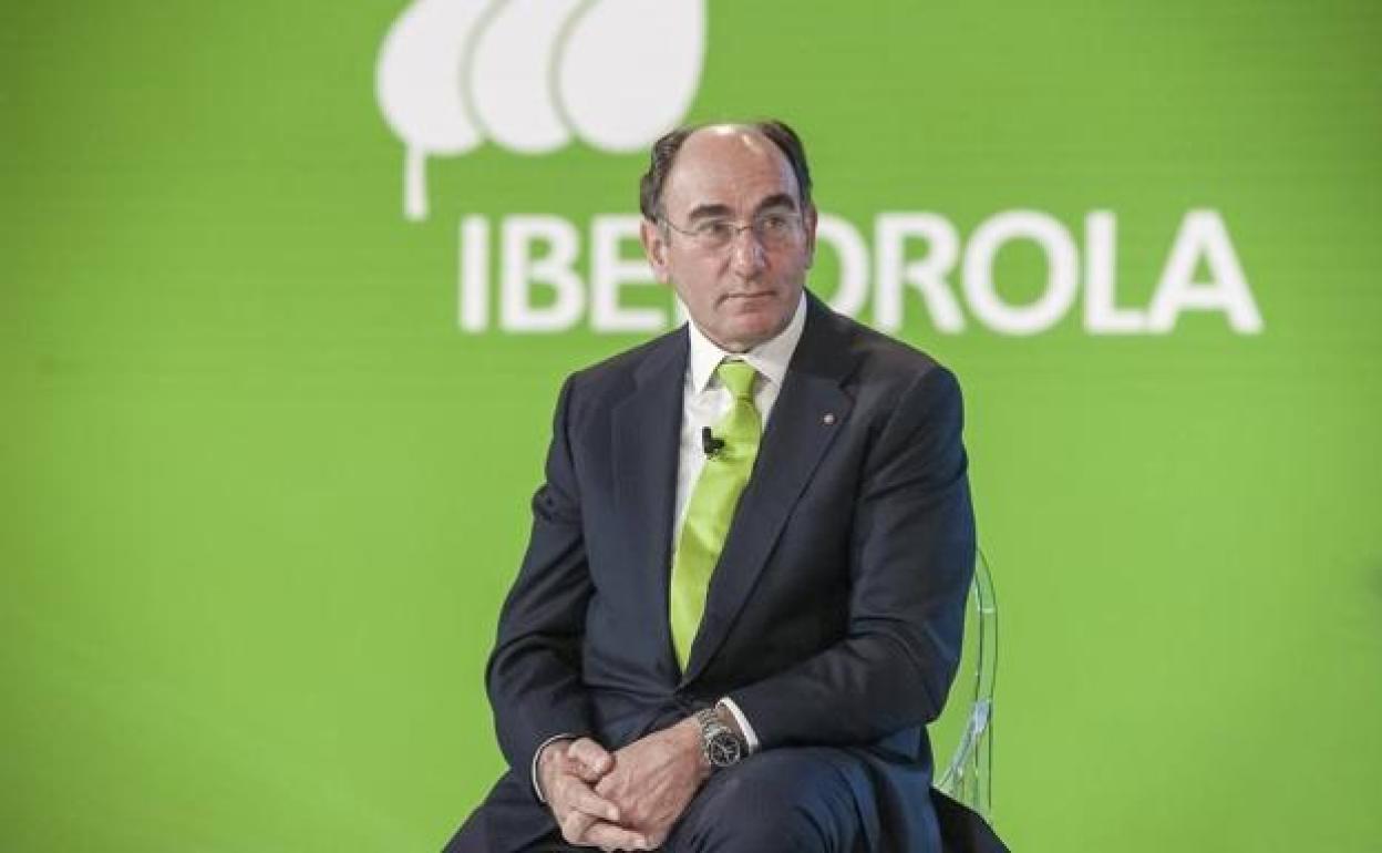 El presidente de Iberdrola, Ignacio Sánchez Galán.