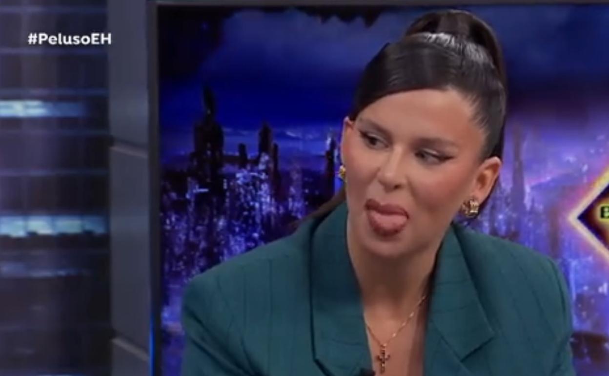 Nathy Peluso, en 'El Hormiguero'.