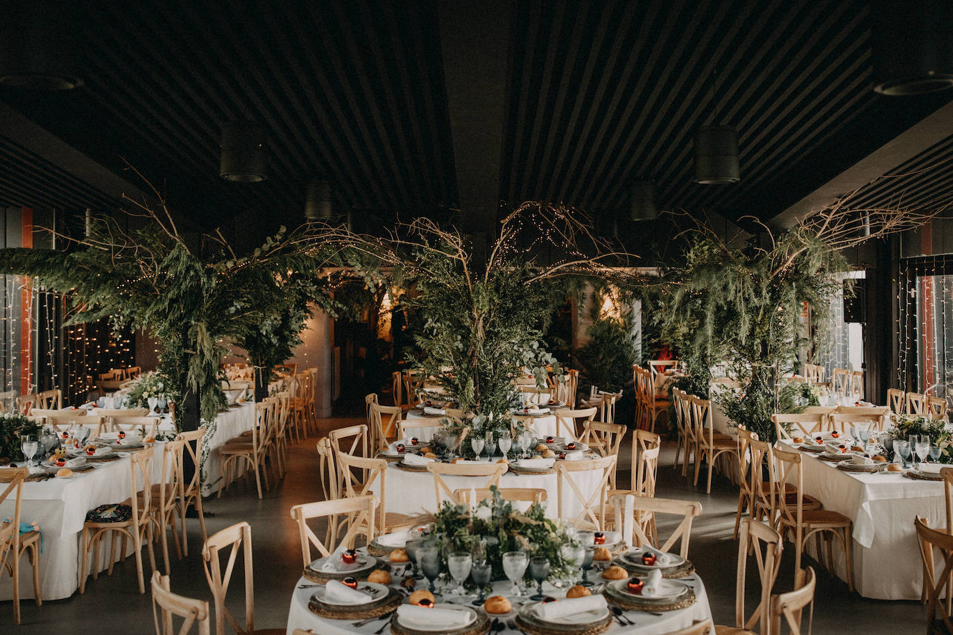 Fotos: La boda navideña de Oilda y Jesús en Getxo: tres vestidos, un trineo y Papá Noel como invitado