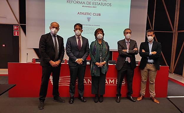 Presentación de la reforma de Estatutos del Athletic.