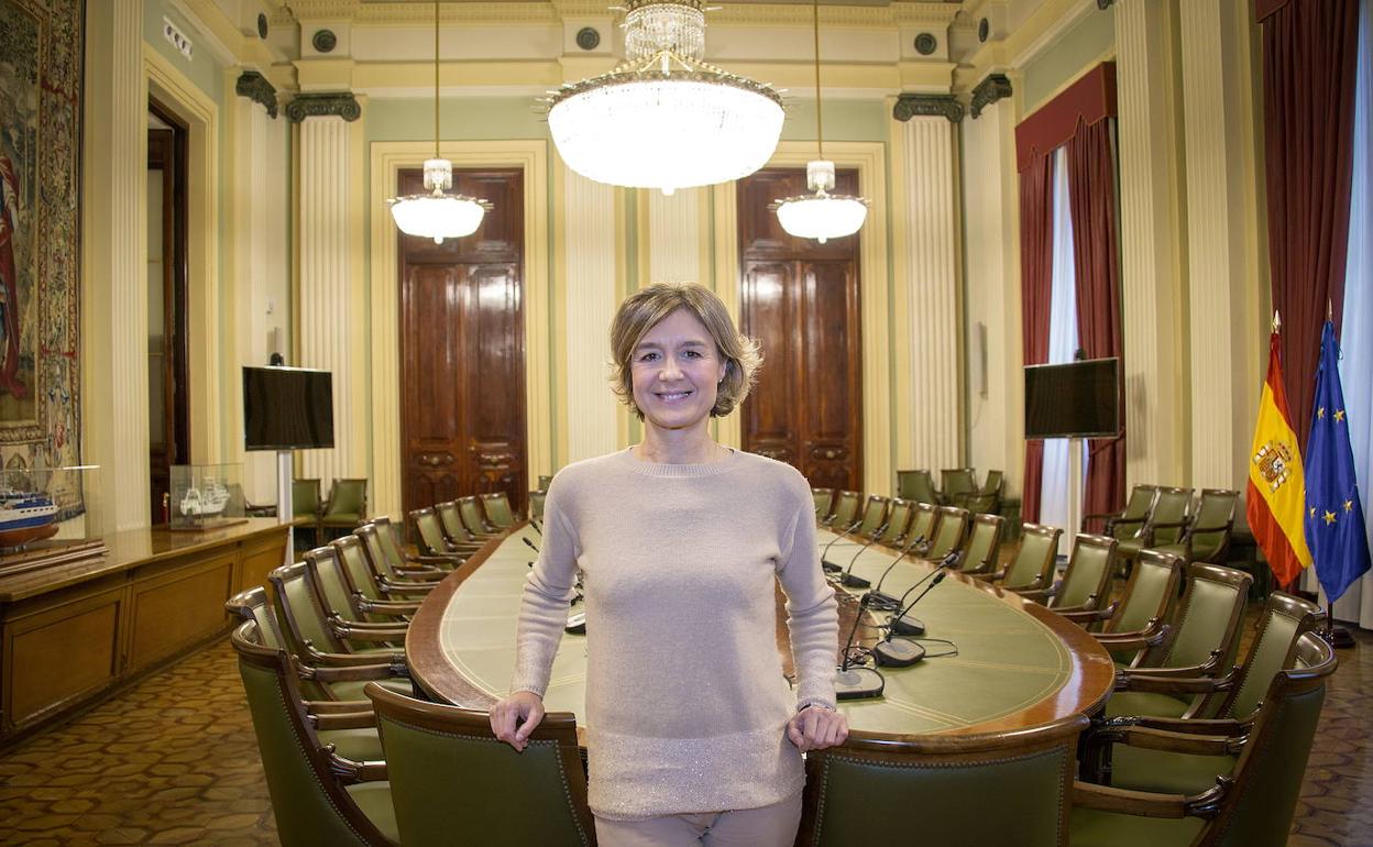 Isabel García Tejerina, en una imagen de archivo en el Ministerio de Agricultura. 