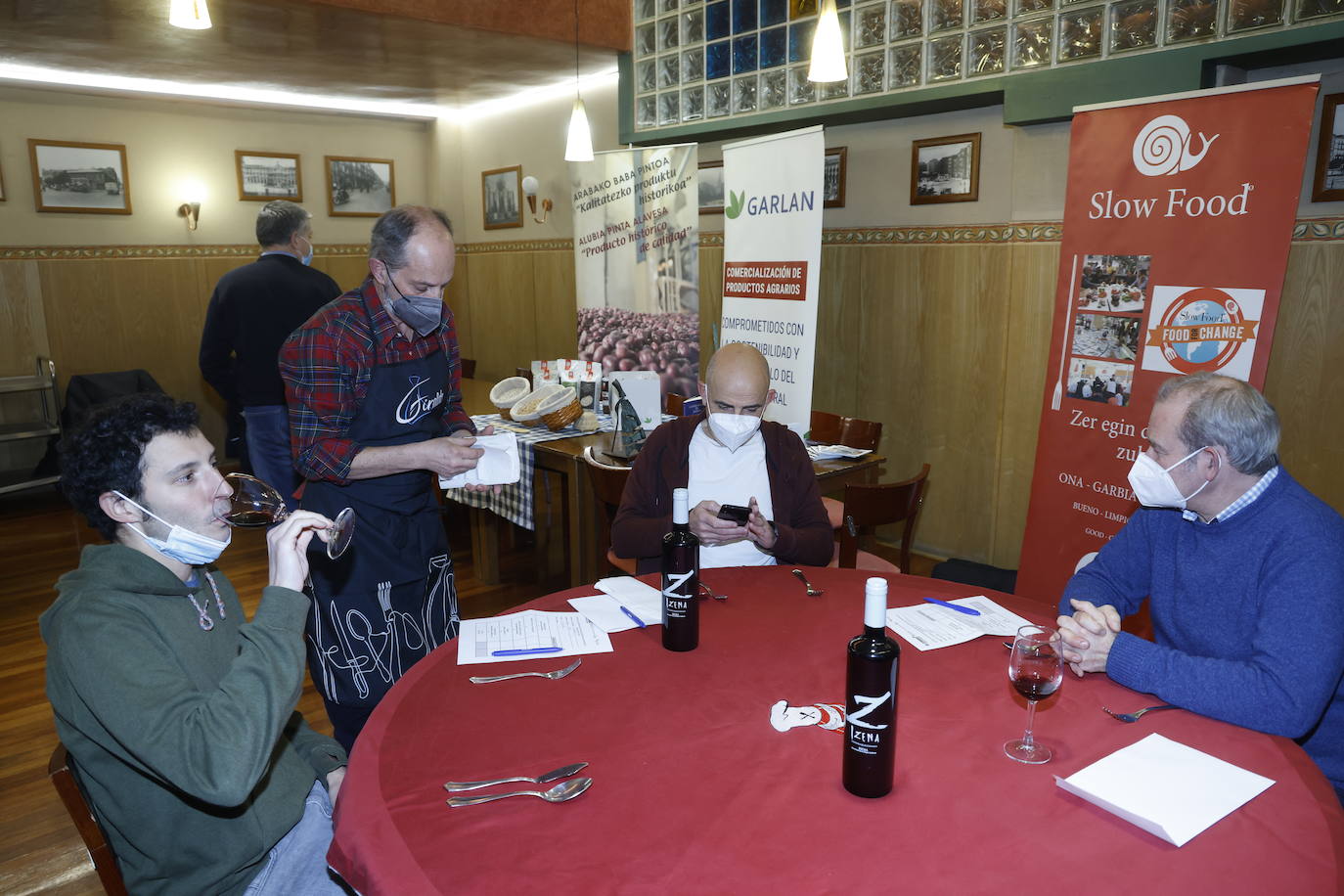Fotos: Las imágenes del &#039;vestuario&#039; culinario del Bustinzuri-Gaztedi