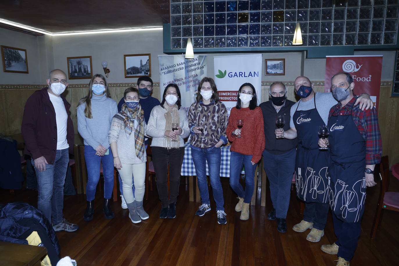 Fotos: Las imágenes del &#039;vestuario&#039; culinario del Bustinzuri-Gaztedi