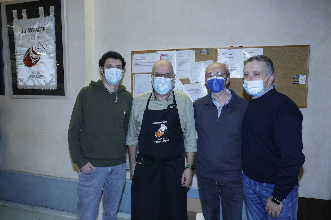 Fotos: Las imágenes del &#039;vestuario&#039; culinario del Bustinzuri-Gaztedi