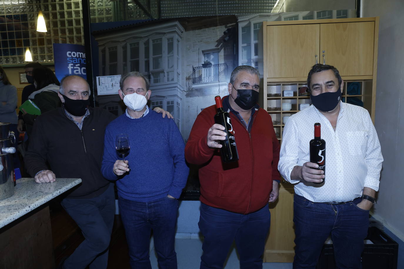 Fotos: Las imágenes del &#039;vestuario&#039; culinario del Bustinzuri-Gaztedi