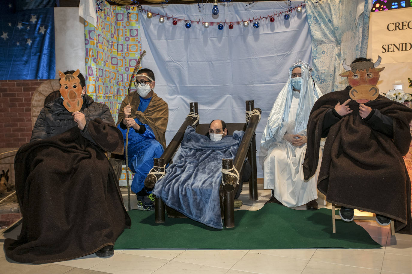 Fotos: Imágenes del Belén viviente de El Pilar