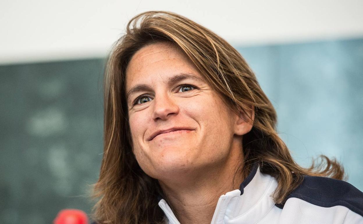 Amélie Mauresmo.