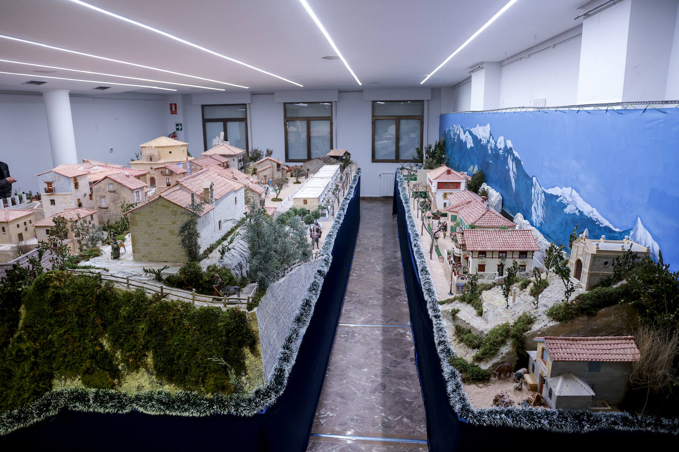 Fotos: Elciego de antaño convertido en belén