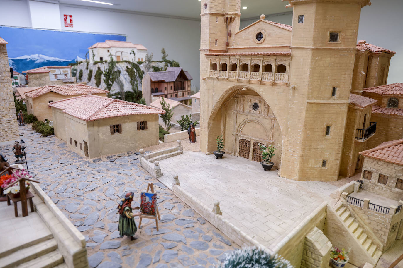 Fotos: Elciego de antaño convertido en belén