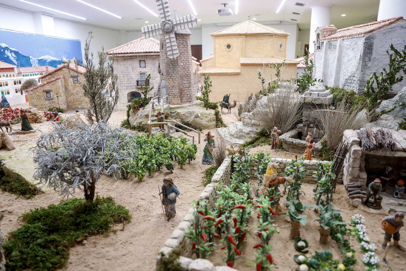 Fotos: Elciego de antaño convertido en belén