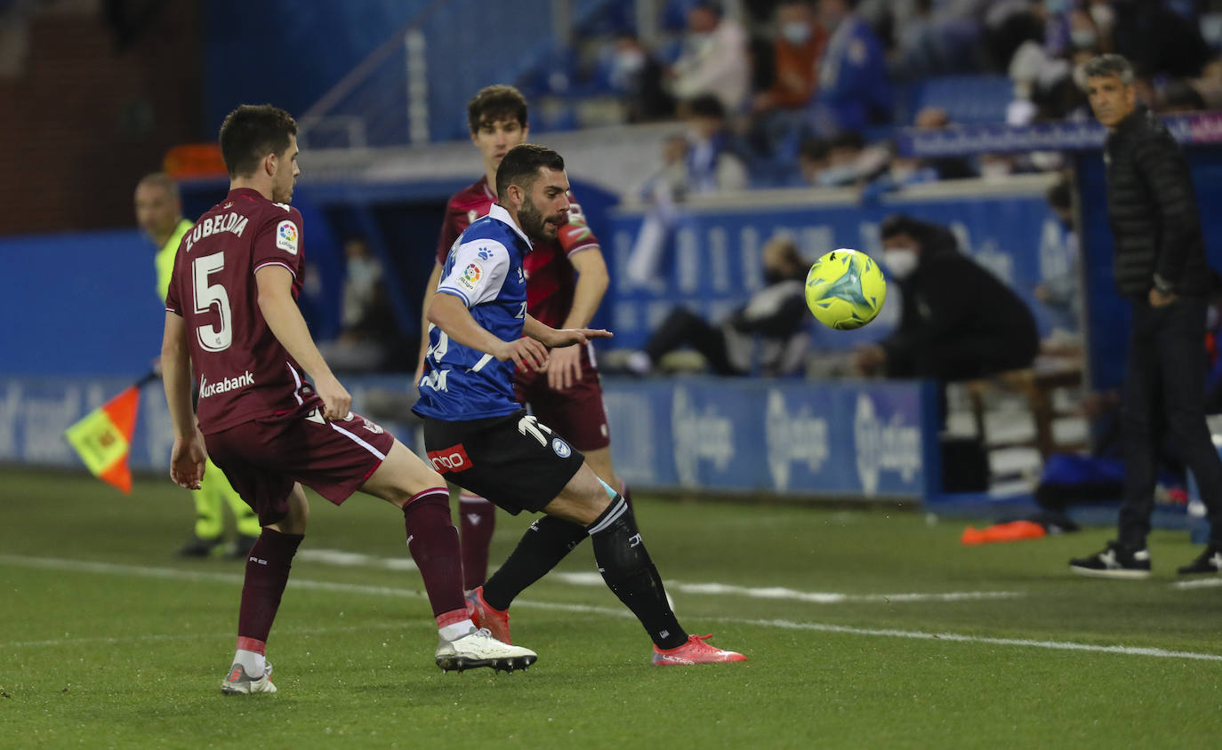 Fotos: Las mejores imágenes del derbi Alavés-Real Sociedad