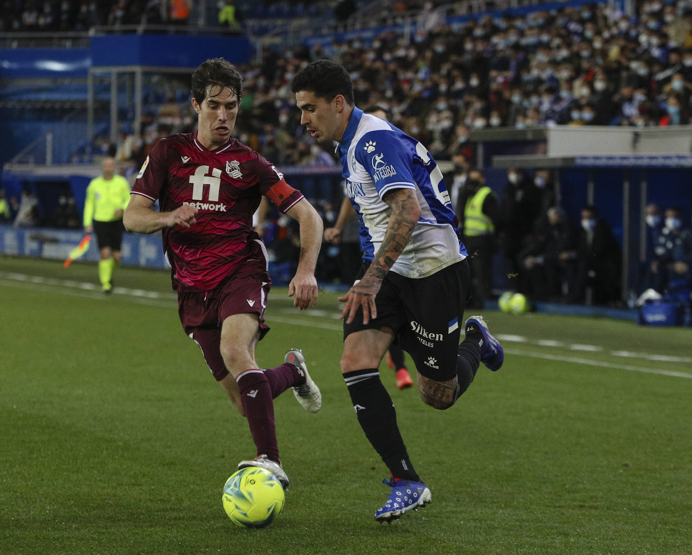 Fotos: Las mejores imágenes del derbi Alavés-Real Sociedad