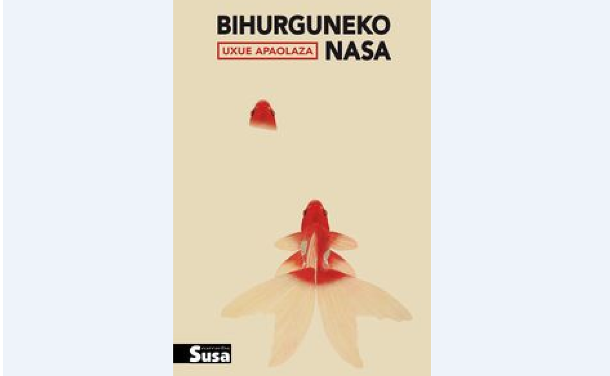 'Bihurguneko nasa' liburuaren azala.