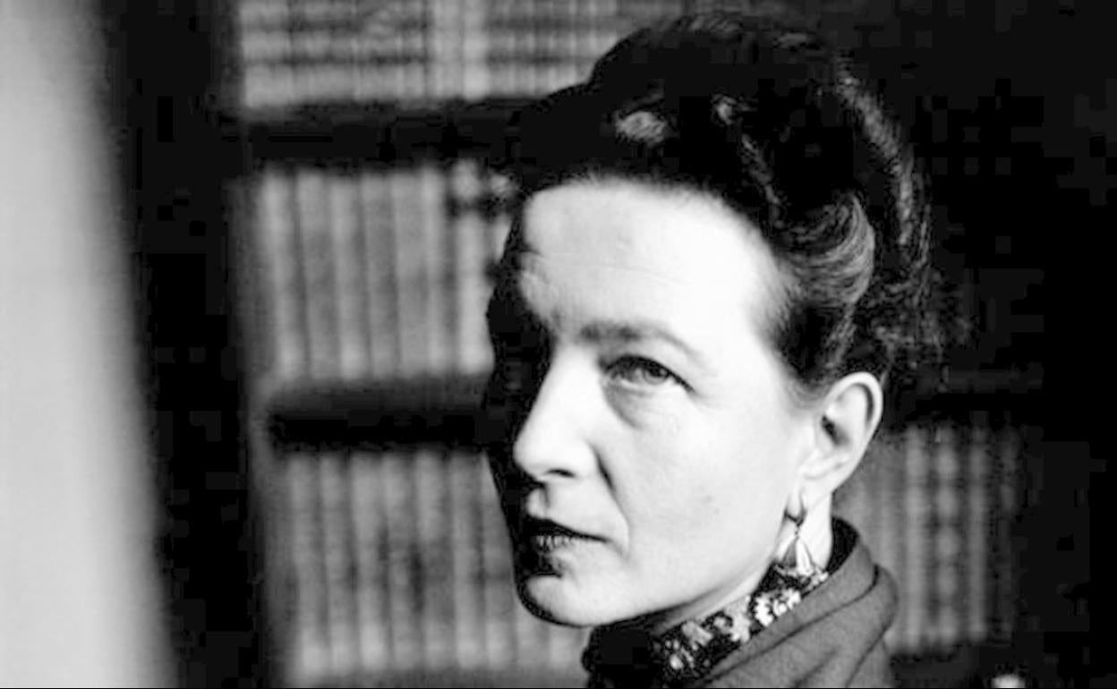 Simone de Beauvoir.