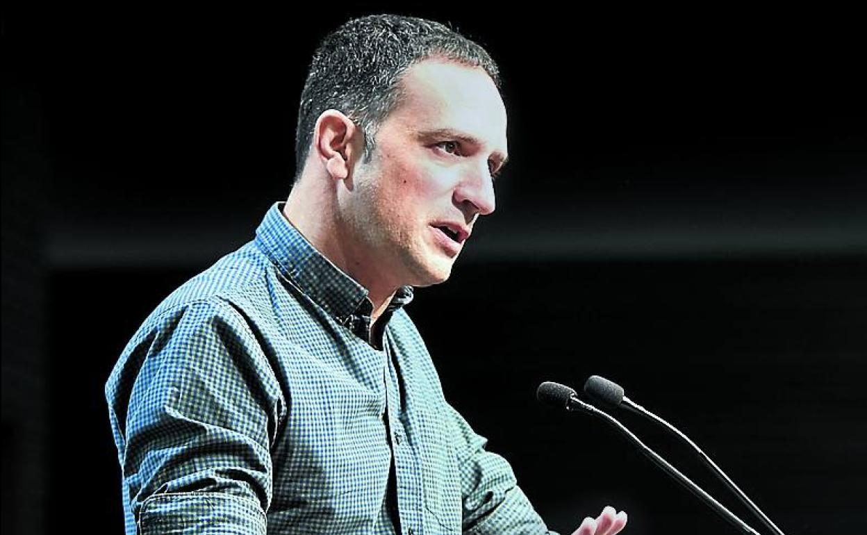 El secretario general de ELA, Mitxel Lakuntza. 