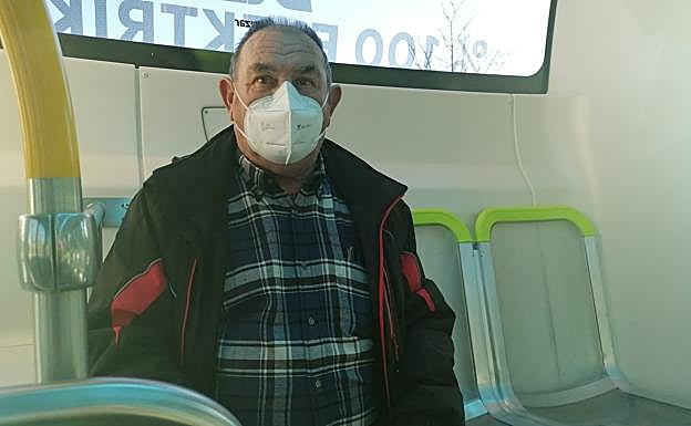 Francisco ha estrenado el nuevo transporte.