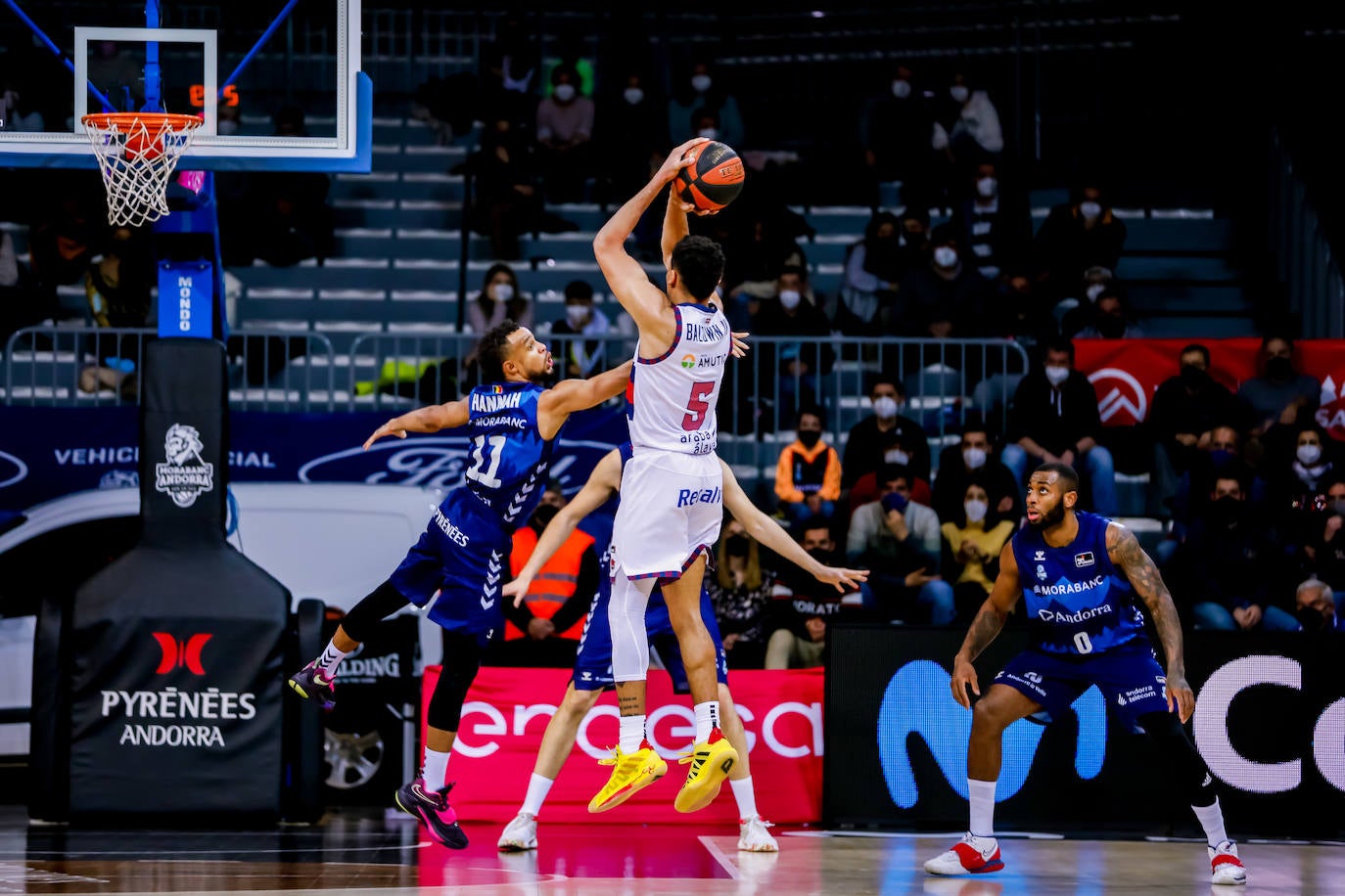 Morabanc Andorra 78-79 Baskonia: El bendito despertar tras la siesta inicial